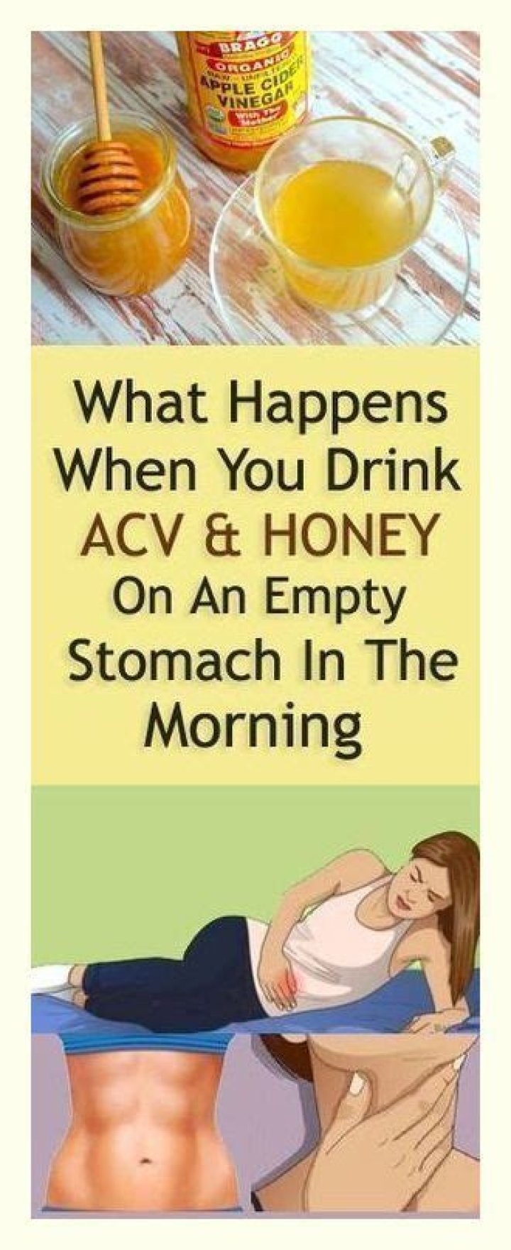 What happens when you drink apple cider vinegar on an empty stomach in the morning?
