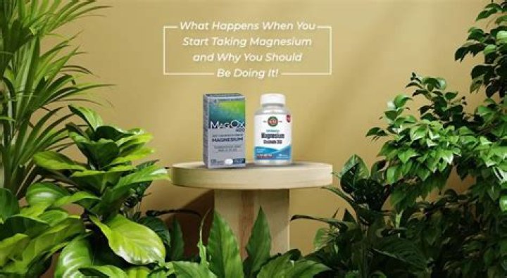 What happens when you start taking magnesium?