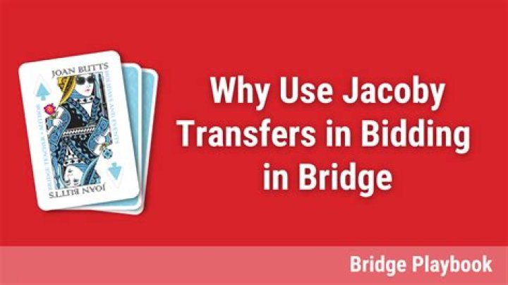 What is a Jacoby bid in bridge?