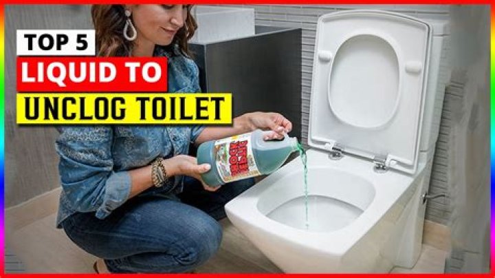 What is the best liquid to unclog toilet?