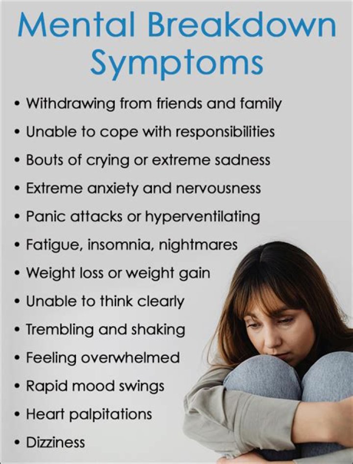 What is the difference between a mental breakdown and a nervous breakdown?