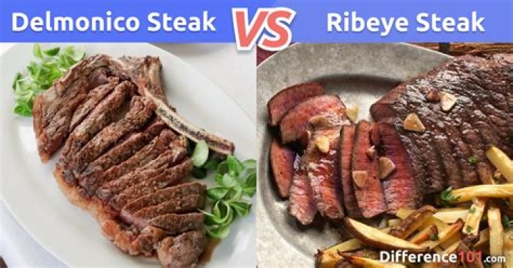 What is the difference between Delmonico and ribeye steak?