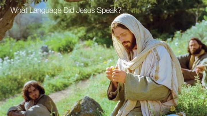 What language did Jesus speak on the cross?