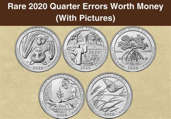 What national park quarters have errors?