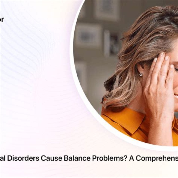 What neurological disorders cause balance problems?