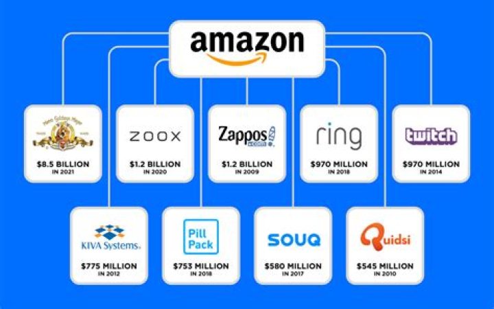 What other companies does Amazon own?