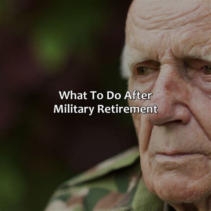 What rank do most military retire at?