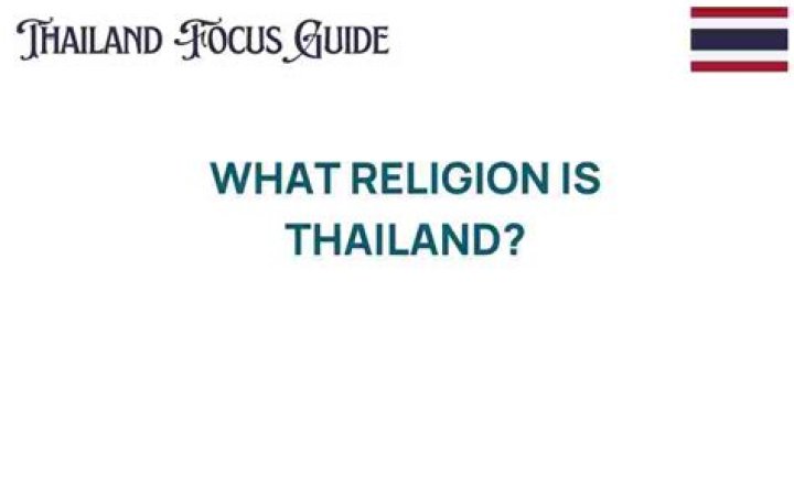 What religion is Thailand?