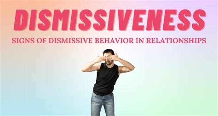 What the definition of dismissively?
