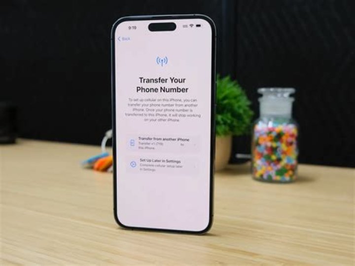 When setting up a new iPhone do you put the SIM card in first?