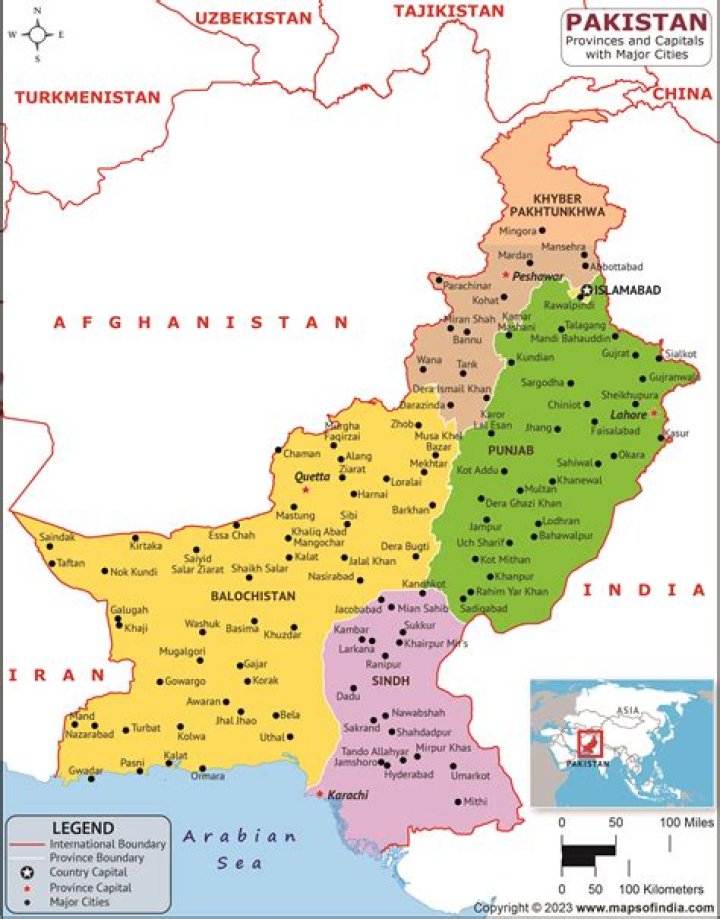 Where is Pakistan ranked?