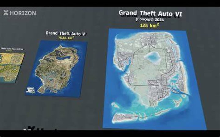 Which GTA has biggest map?