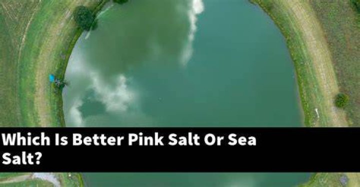 Which is better pink salt or sea salt?