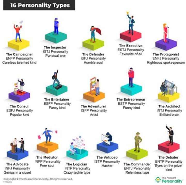 Which personality type is genius?