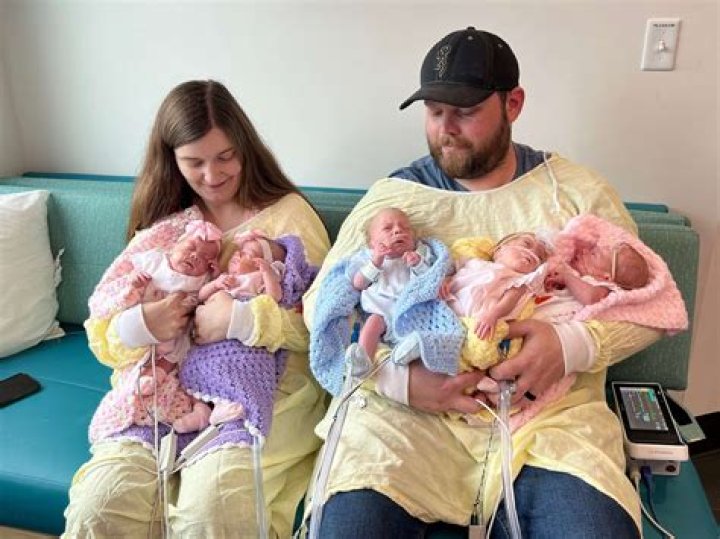 Who on Channel 4 had a baby?