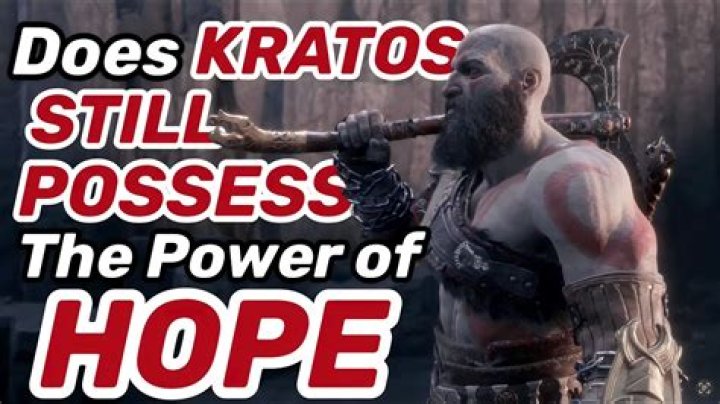 Why did Kratos release Hope?