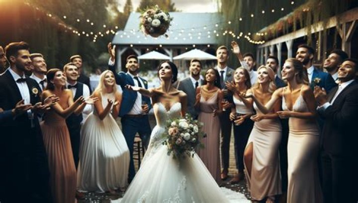 Why do brides throw the bouquet?