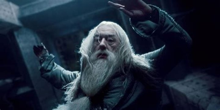 Why does Dumbledore appear when Harry dies?