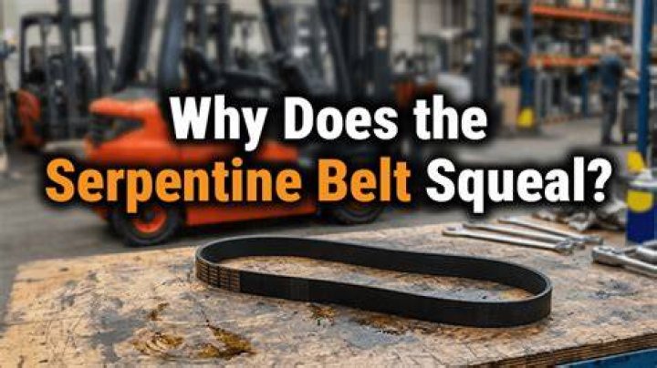 Why does my serpentine belt squeal?