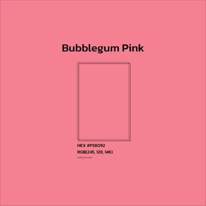 Why is bubblegum pink?