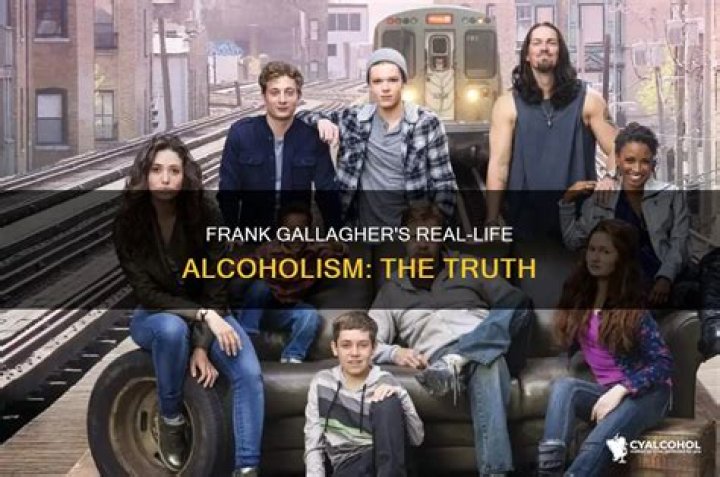 Why is Frank Gallagher an alcoholic?