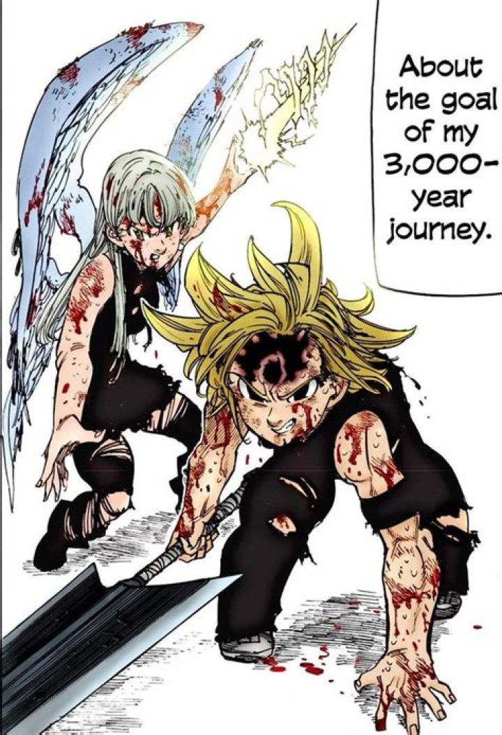 Why is Meliodas 3000 years old?