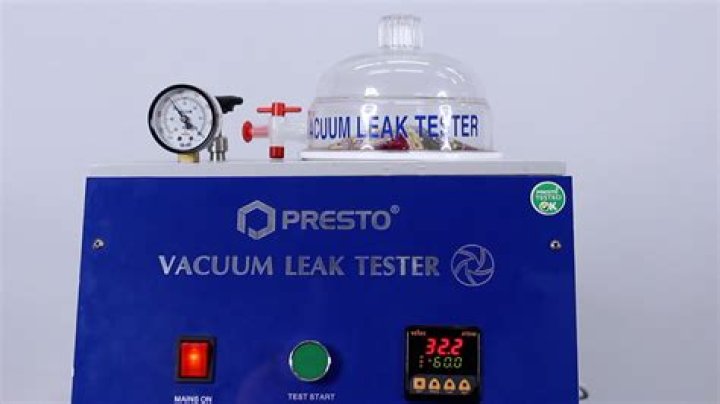 Why vacuum is created during leakage test?